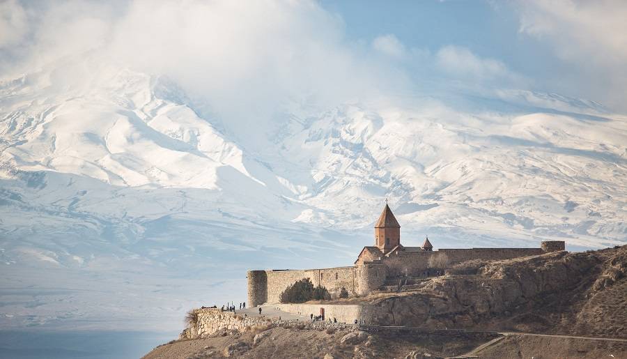 Панорама Арарата, Хор-Вирап