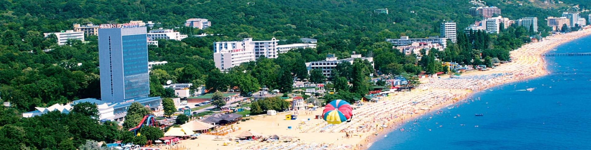 Золотые пески - пляжный курорт в Болгарии