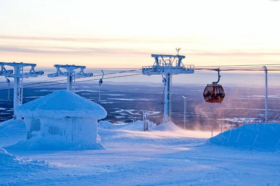 Лыжи в Финляндии