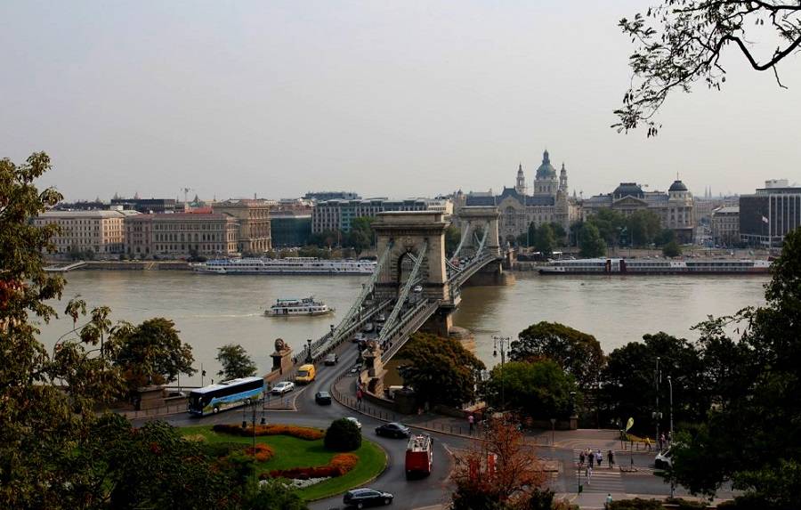 Цепной мост в Будапеште