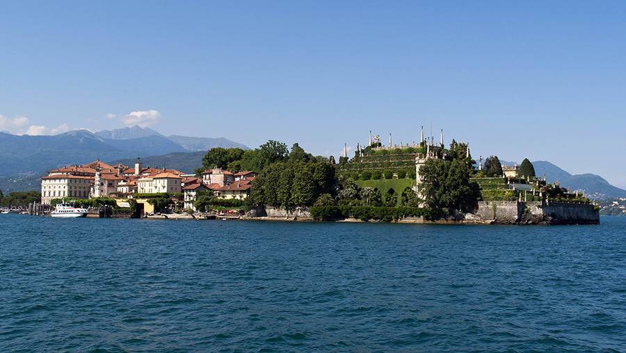 Маджоре, живописный вид на Isola Bella