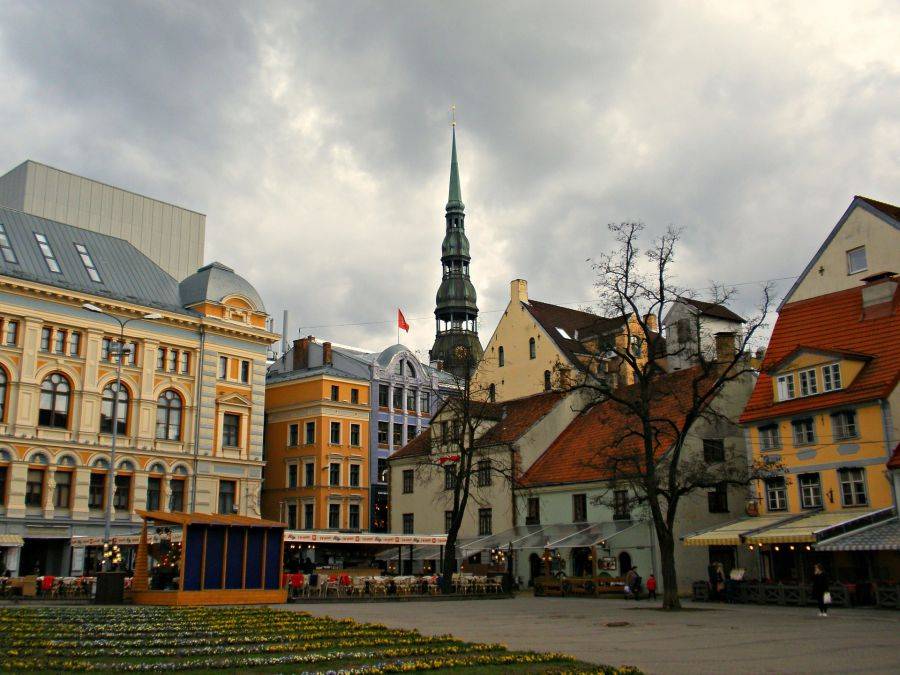 Исторический центр латвийской столицы словно переносит в прошлое
