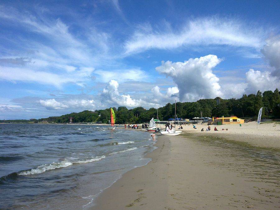  Город-курорт на берегу Балтийского моря