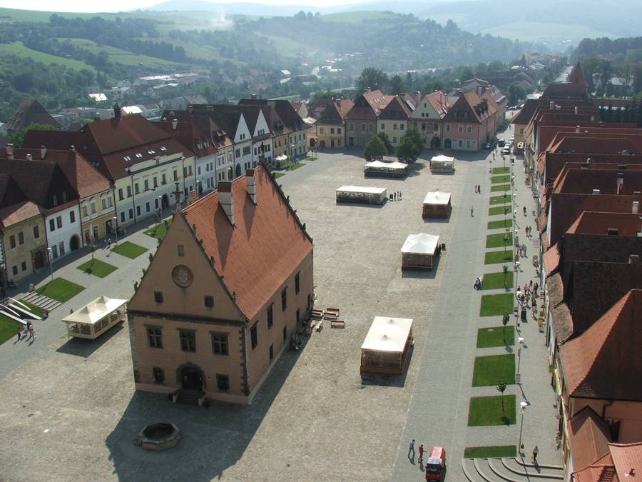 Bardejov namesti рядом с Бардеевскими Купелями