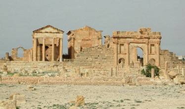 Римские руины в Тунисе