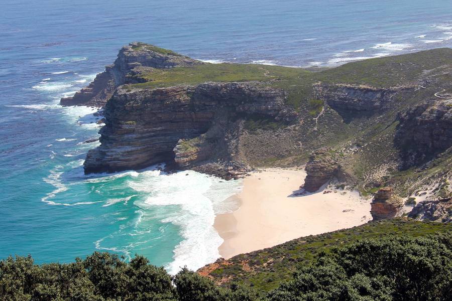 cape of good hope breath taking blue green ocean bay beautiful amazing 649638